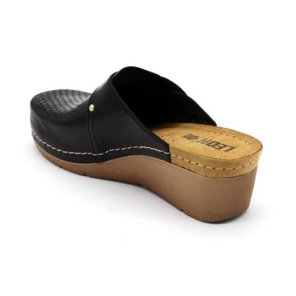 Leon Comfort női papucs - 1001 Fekete
