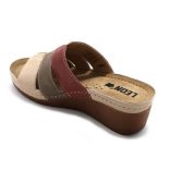 Leon Comfort női papucs - 1009 Bezs-Rozsa