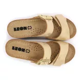 Leon Comfort női papucs - 1110 arany
