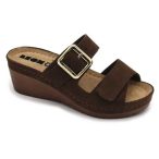 Leon Comfort női papucs - 1110 barna