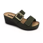 Leon Comfort női papucs - 1110 zold