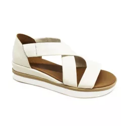 Inuovo női szandál - 113012 Cream