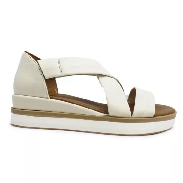 Inuovo női szandál - 113012 Cream