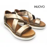 Inuovo női szandál - 113012 Metal-ash