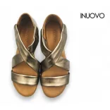 Inuovo női szandál - 113012 Metal-ash