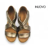 Inuovo női szandál - 113012 Metal-ash