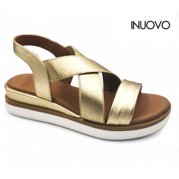 Inuovo női szandál - 113015 Gold25