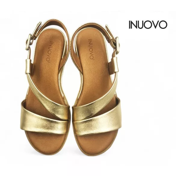 Inuovo női szandál - 113060 Gold