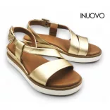 Inuovo női szandál - 113060 Gold