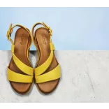 Inuovo női szandál - 113060 Yellow