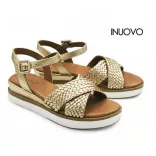 Inuovo női szandál - 113065 Gold