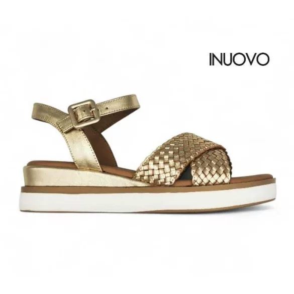 Inuovo női szandál - 113065 Gold