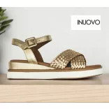 Inuovo női szandál - 113065 Gold