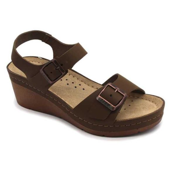 Leon Comfort női szandál - 1130 barna