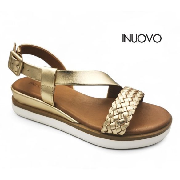 Inuovo női szandál - 113114 Gold