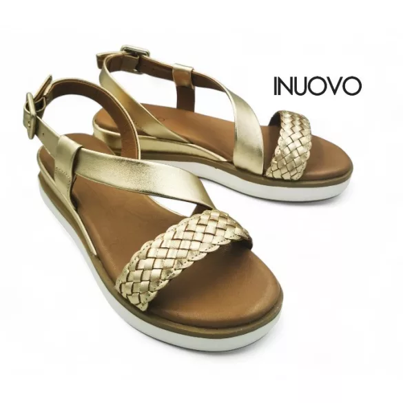 Inuovo női szandál - 113114 Gold