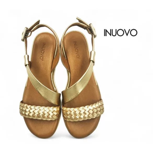 Inuovo női szandál - 113114 Gold