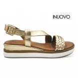 Inuovo női szandál - 113114 Gold