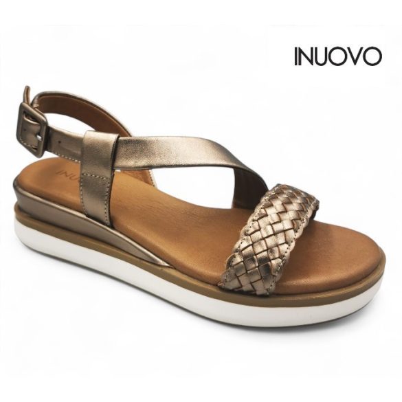 Inuovo női szandál - 113114 Metal-ash