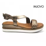 Inuovo női szandál - 113114 Metal-ash