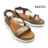 Inuovo női szandál - 113114 Metal-ash
