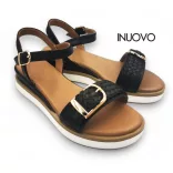 Inuovo női szandál - 113115 Black