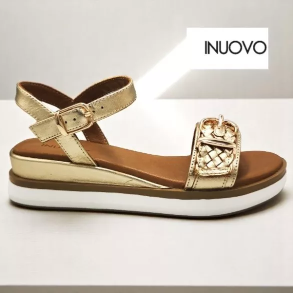 Inuovo női szandál - 113115 Gold