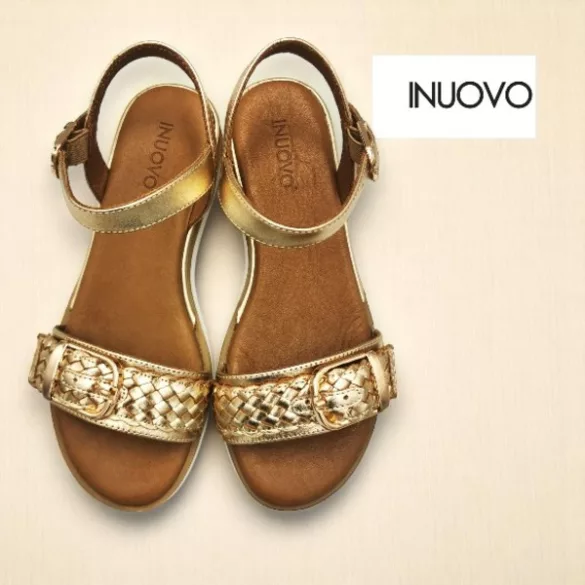 Inuovo női szandál - 113115 Gold