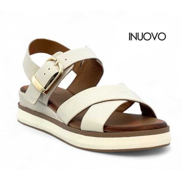 Inuovo női szandál - 113117 Crema