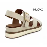 Inuovo női szandál - 113117 Crema