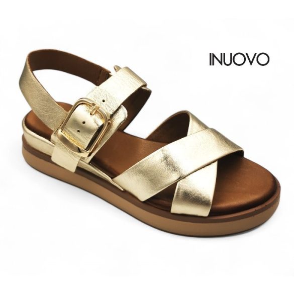 Inuovo női szandál - 113117 Gold