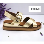 Inuovo női szandál - 113117 Gold