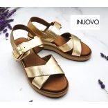 Inuovo női szandál - 113117 Gold