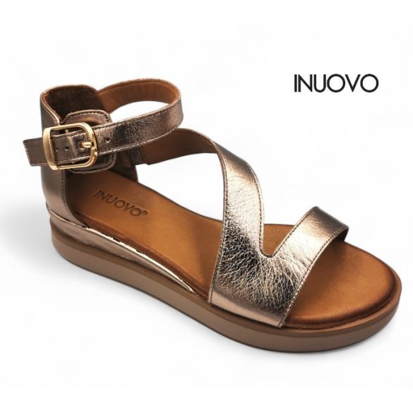 Inuovo női szandál - 113119 Metal-ash