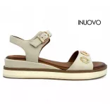 Inuovo női szandál - 113125 Crema