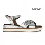 Inuovo női szandál - 113126 Silver