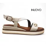 Inuovo női szandál - 113127 Crema