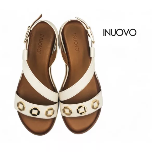 Inuovo női szandál - 113127 Crema