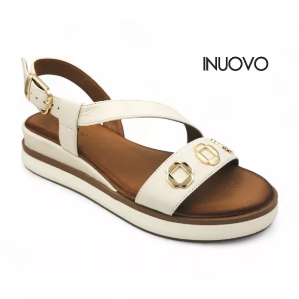 Inuovo női szandál - 113127 Crema