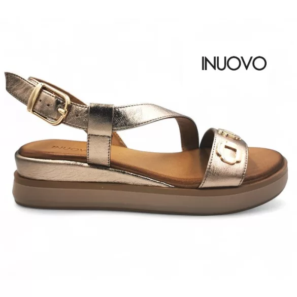 Inuovo női szandál - 113127 Metal-ash