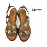 Inuovo női szandál - 113127 Metal-ash