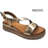 Inuovo női szandál - 113127 Metal-ash