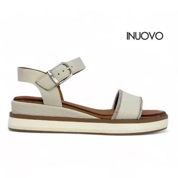 Inuovo női szandál - 113128 Crema