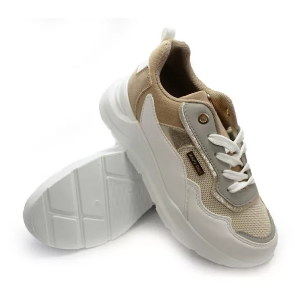 Mayo Chix női cipő - 1202 White-gold
