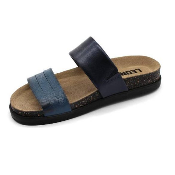 Leon Comfort női papucs - 1206 Kek