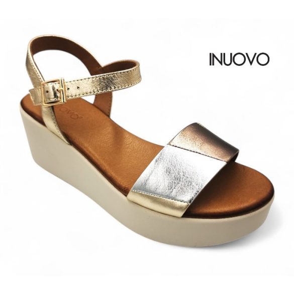 Inuovo női szandál - 123105 Gold25
