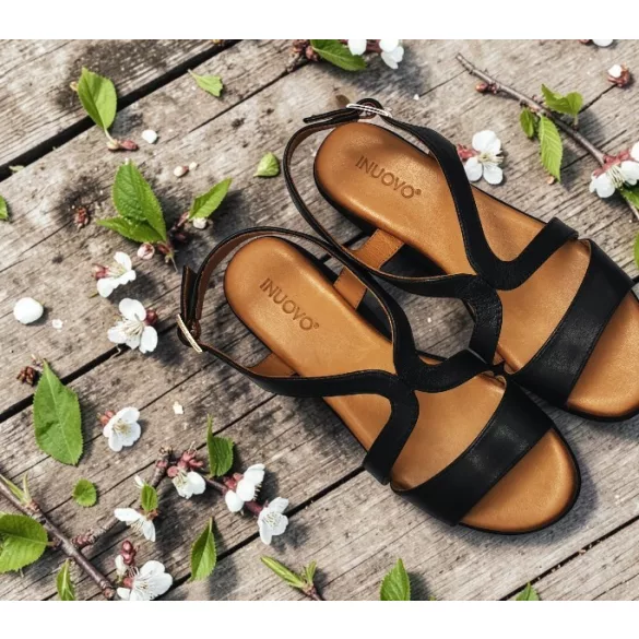 Inuovo női szandál - 123106 Black