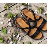 Inuovo női szandál - 123106 Black