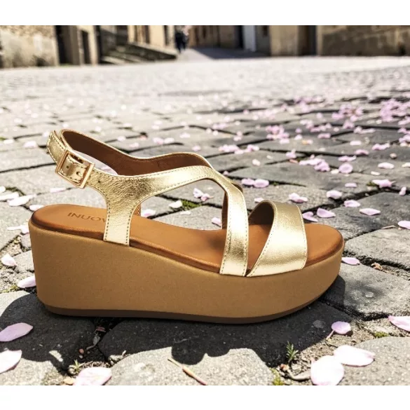 Inuovo női szandál - 123106 Gold