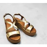 Inuovo női szandál - 123106 Gold